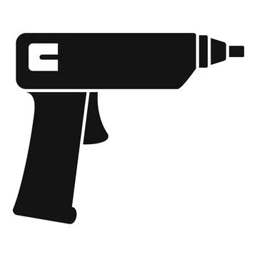Polyurethane foam pistol icon, simple style Stock Illustration