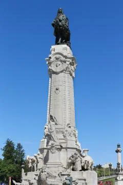 Pombal Statue Stock Photos