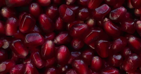 Pomegranate arils background. Stock Footage 283728892