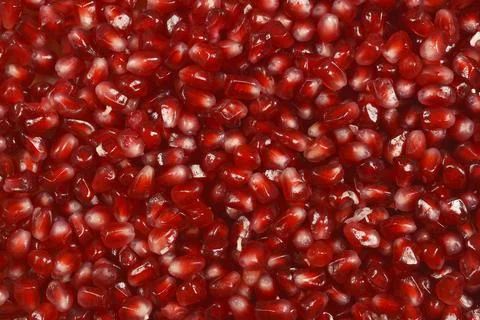 Pomegranate arils Stock Photos