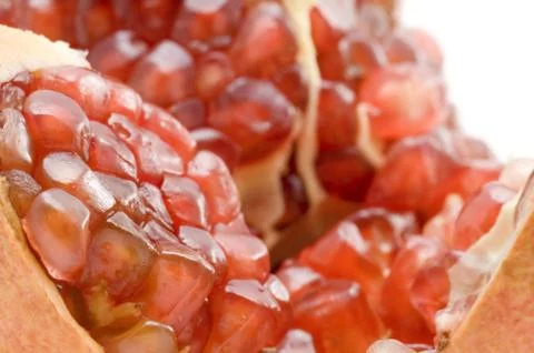 Pomegranate background Stock Photos