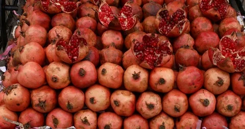 Pomegranate Stock Footage 80441054
