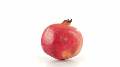 Pomegranate front view Vidéo 23732650
