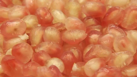 Pomegranate fruit cut Stock Footage 118115315
