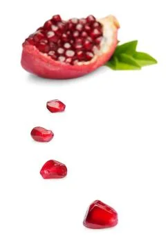 Pomegranate fruit Fotos Stock