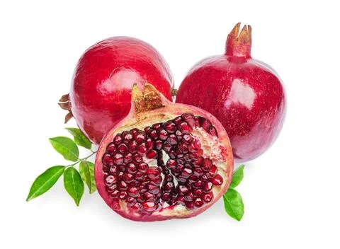 Pomegranate fruit Stockfoto's