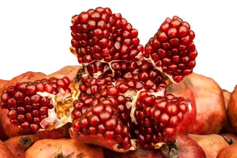 Pomegranate fruit Stock Photos