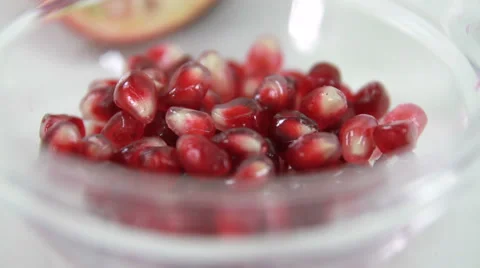 Pomegranate grains Stock-Footage 52684269
