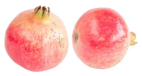 Pomegranate isolated Stock Photos