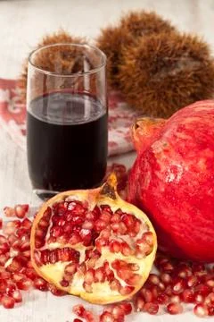 Pomegranate Stock Photos