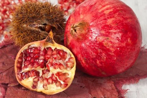 Pomegranate Stock Photos