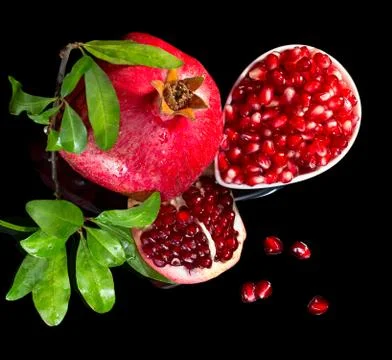 Pomegranate. Stock Photos