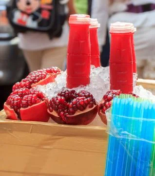 Pomegranate Stock Photos