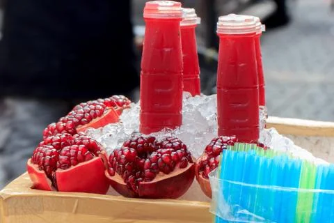 Pomegranate Stock Photos