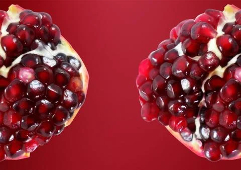 Pomegranate Stock Photos