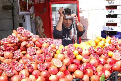 POMEGRANATE Stock Photos