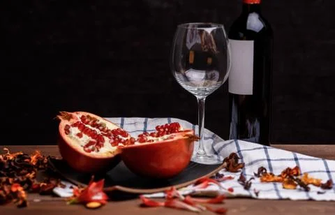 Pomegranate Stock Photos