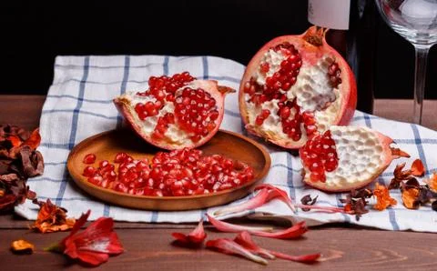 Pomegranate Stock Photos