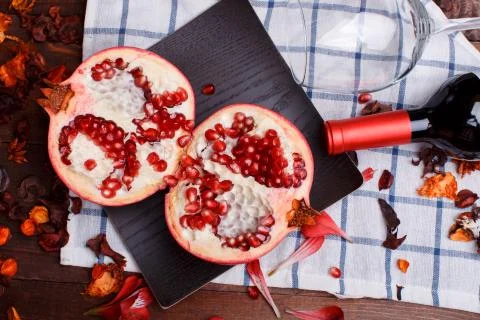 Pomegranate Stock Photos