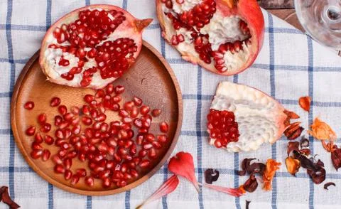 Pomegranate Stock Photos