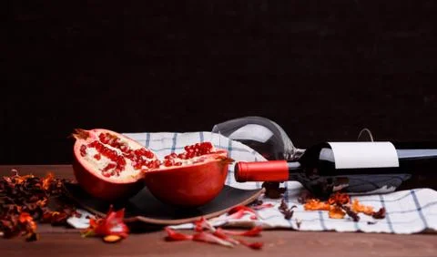 Pomegranate Stock Photos