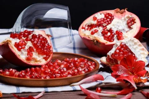Pomegranate Stock Photos