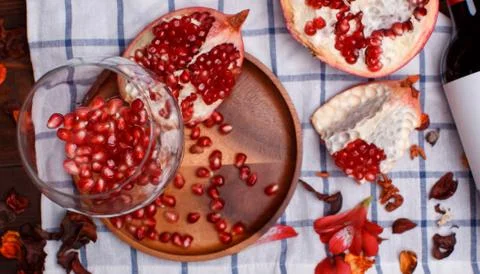 Pomegranate Stock Photos