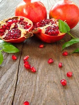 Pomegranate Stock Photos