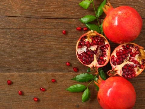 Pomegranate Stock Photos
