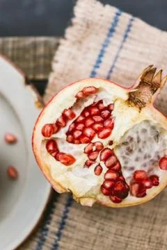 Pomegranate Stock Photos