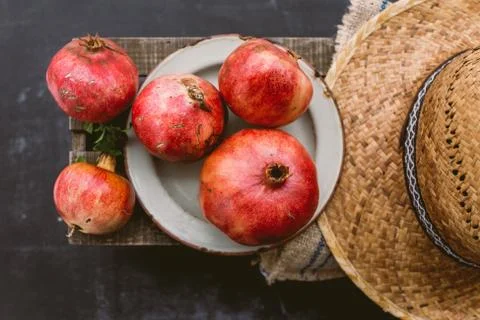 Pomegranate Stock Photos