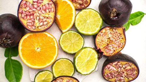 Pomegranate Stock Photos