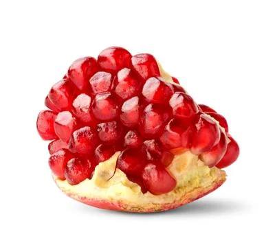 Pomegranate piece Foto stock