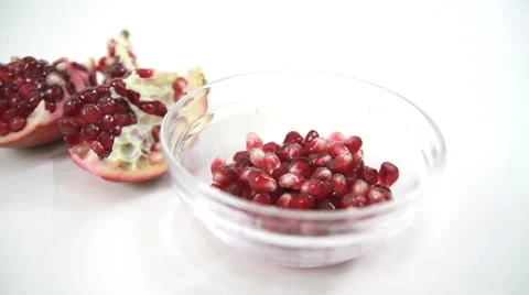 Pomegranate revolve Stock-Footage 52684274