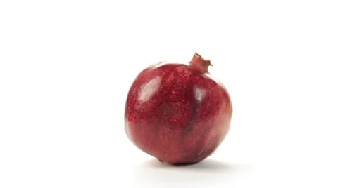 Pomegranate rotating Stock Footage 7751416