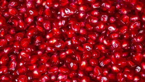 Pomegranate seeds Stock Footage 148177207