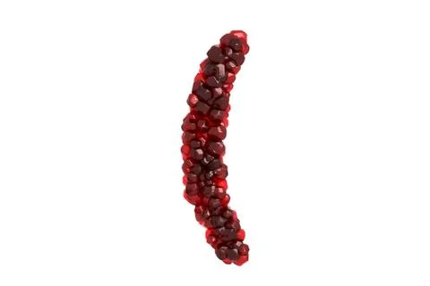 Pomegranate symbol ( on white background 스톡 일러스트