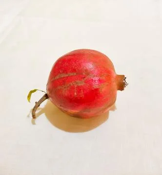 Pomegranate with white background Stock-Fotos