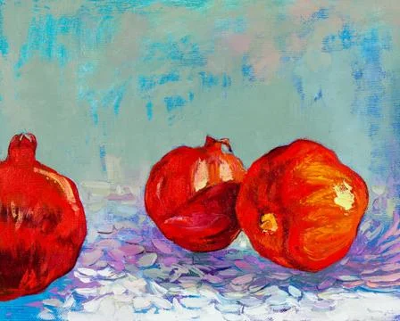 Pomegranates Stock Photos