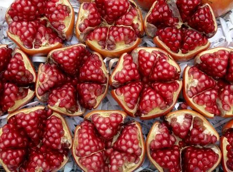 Pomegranates Stock Photos