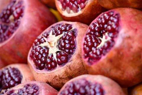 Pomegranates Stock Photos