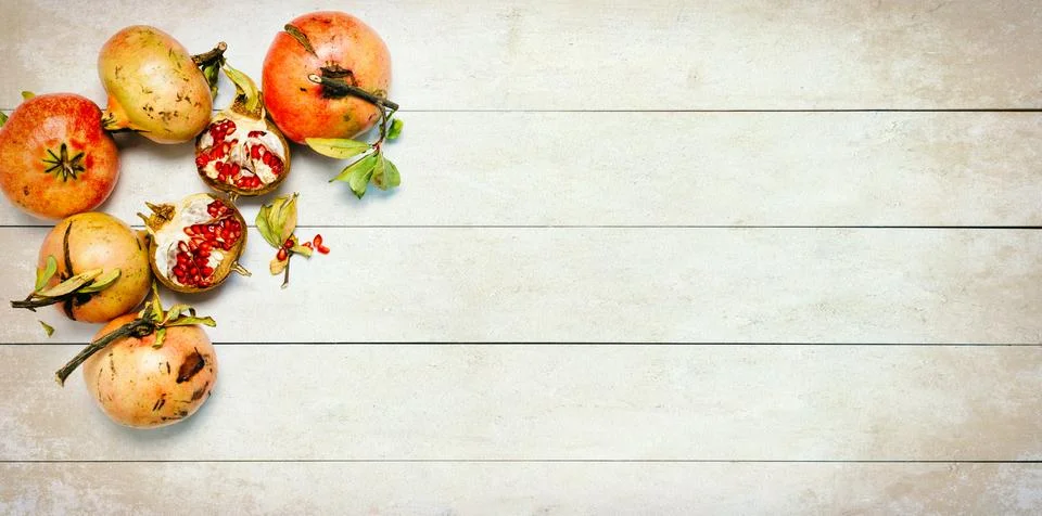 Pomegranates Stock Photos