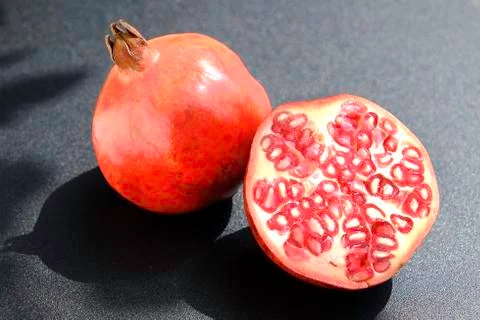 Pomegranates Stock Photos