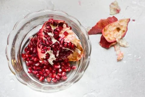 Pomegranates Stock Photos