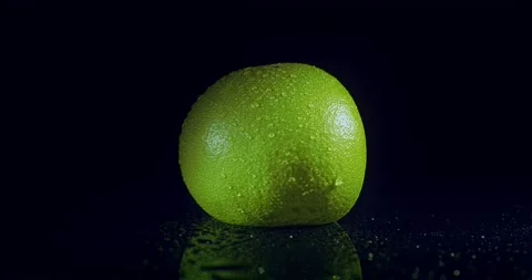 Pomelo fruit. Cut fruit with shown inside. Roundshot circa 360 degrees. Video stock 221187631