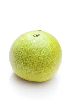 Pomelo isolated on white background Stock Photos