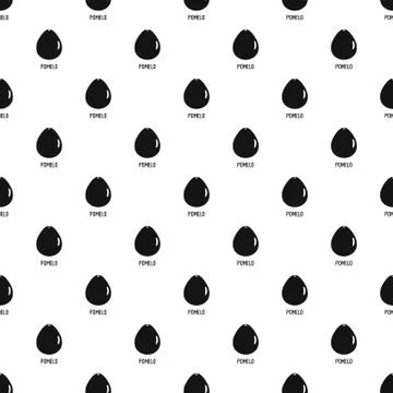 Pomelo pattern seamless イラスト素材