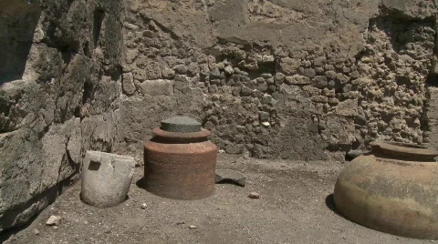 Pompei Tabernae 2 Video stock 791285
