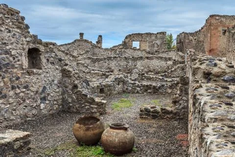 Pompeii, italy Stock Photos