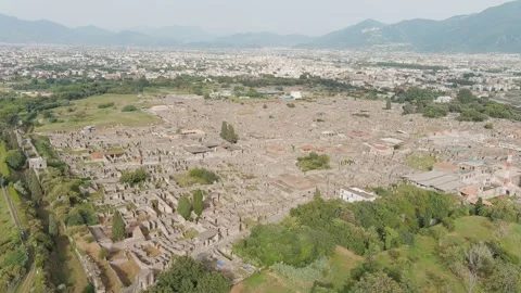 Pompeii, Italy. Pompeii is a large ancie... | Stock Video | Pond5